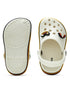 GC-9001K Off White Kid's Clogs
